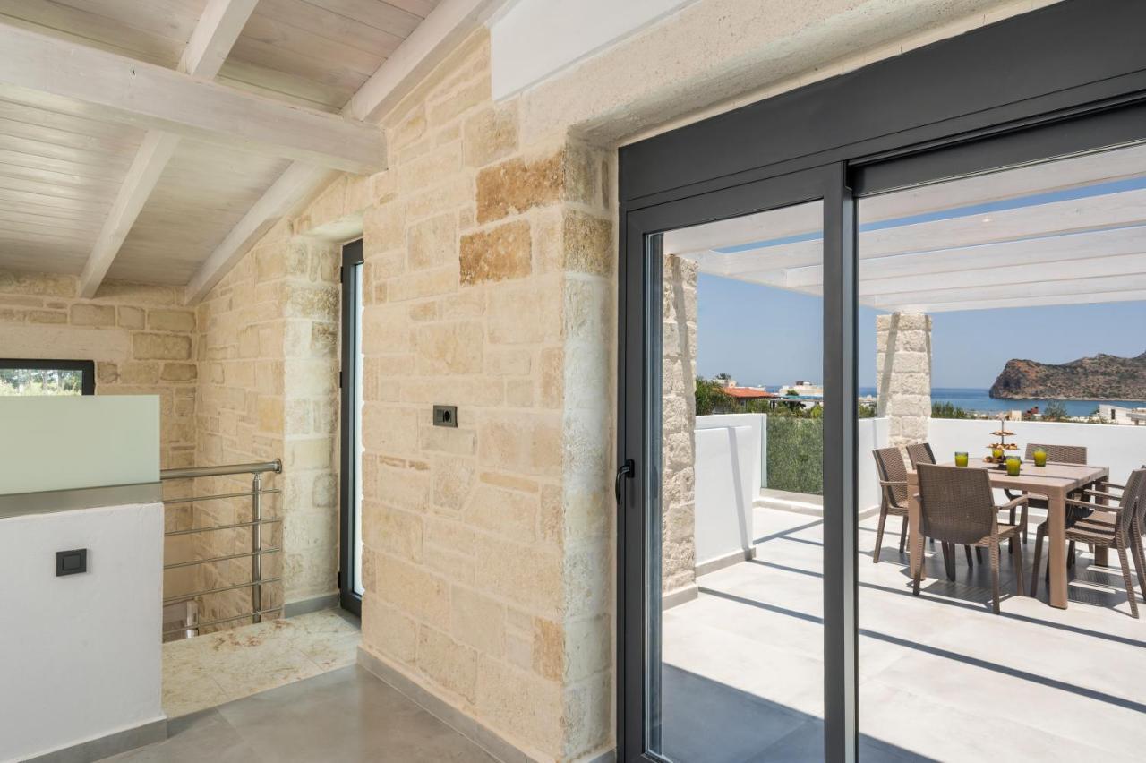 Megalith Villas Agia Marina Buitenkant foto