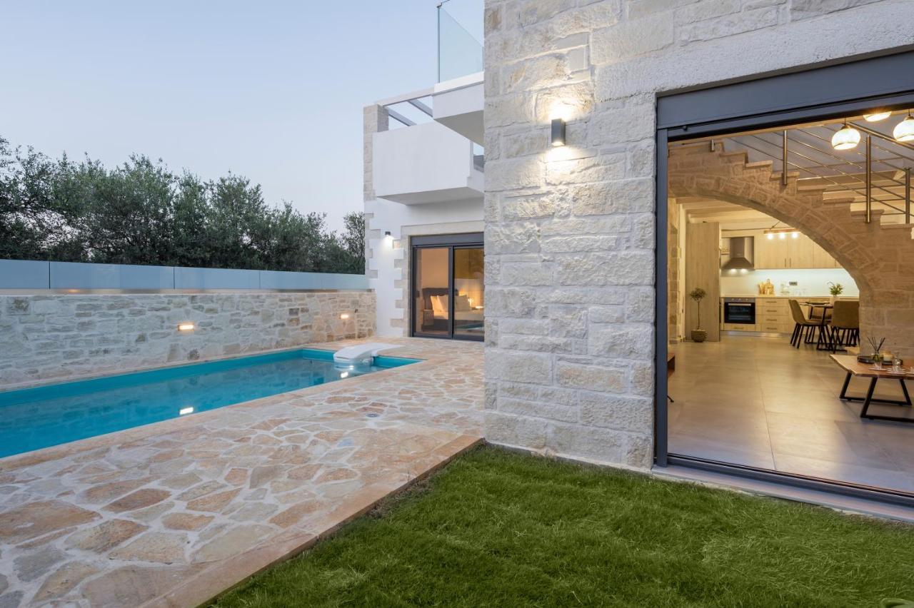 Megalith Villas Agia Marina Buitenkant foto