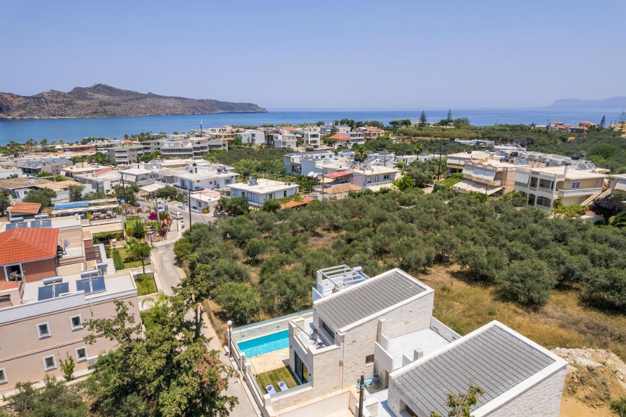 Megalith Villas Agia Marina Buitenkant foto