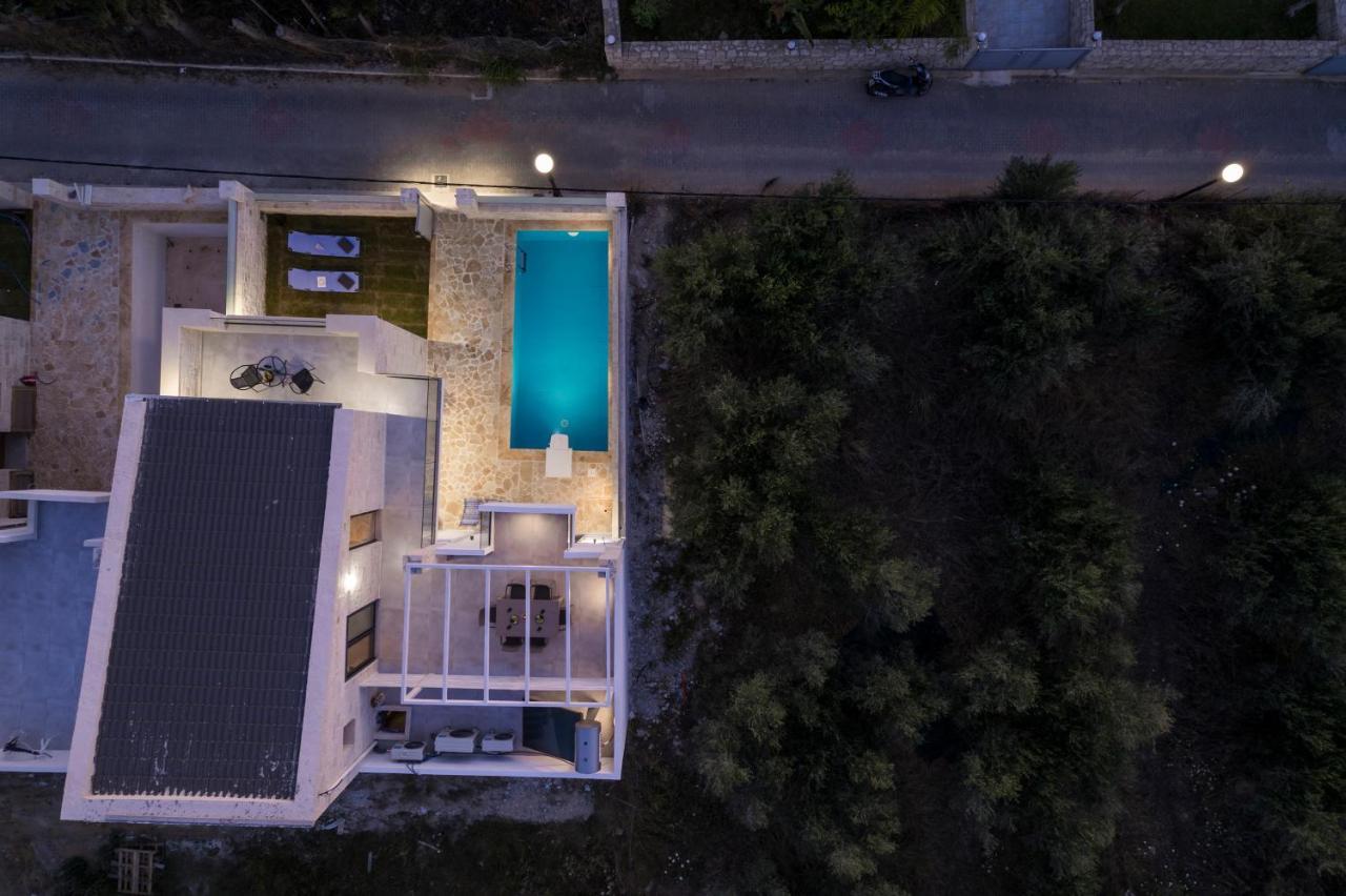Megalith Villas Agia Marina Buitenkant foto