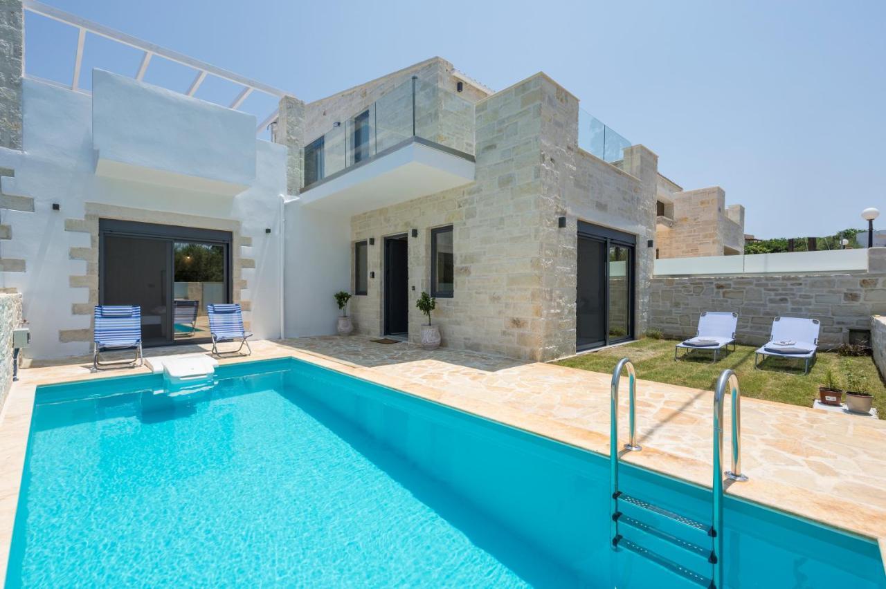 Megalith Villas Agia Marina Buitenkant foto