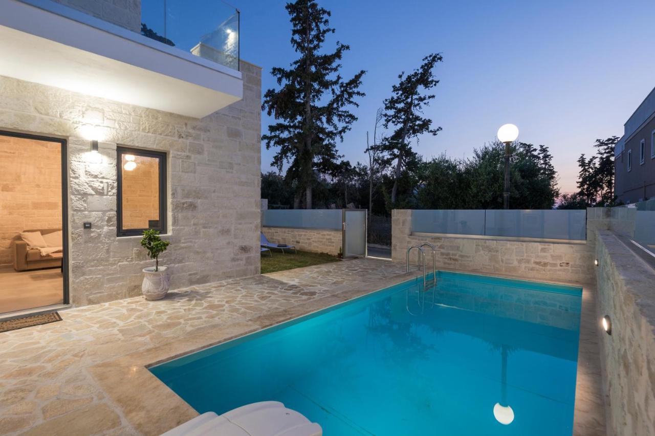 Megalith Villas Agia Marina Buitenkant foto