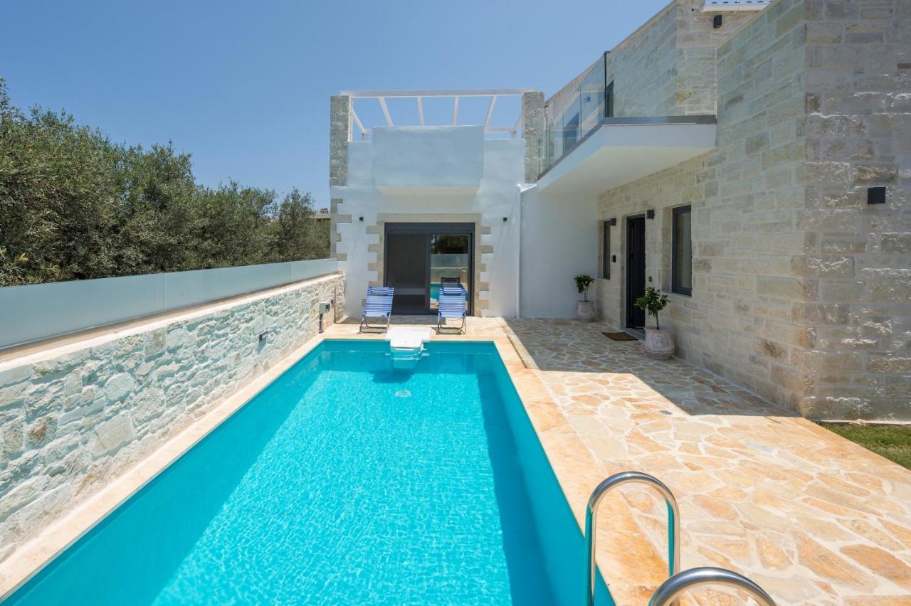 Megalith Villas Agia Marina Buitenkant foto