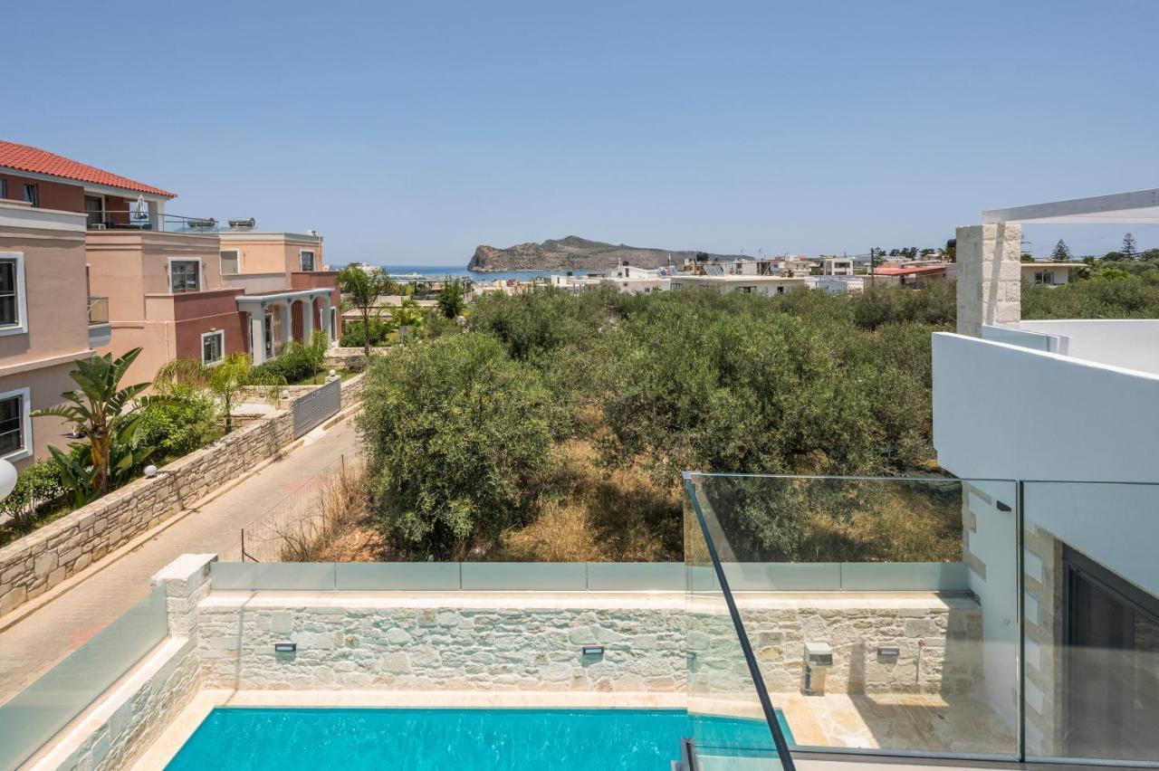 Megalith Villas Agia Marina Buitenkant foto